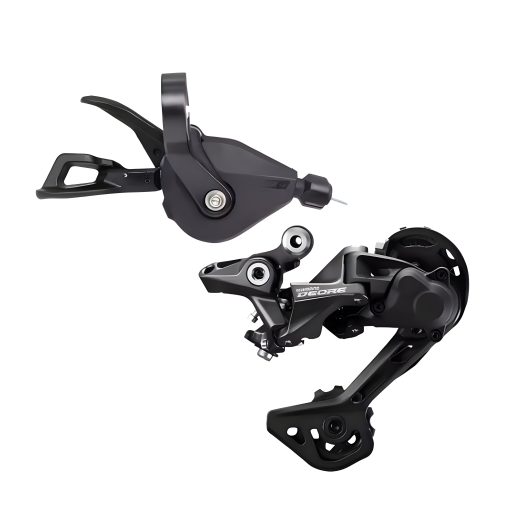 Shifter + Desviador 11 V Shimano Deore M5120 Sgs Con Bloqueo
