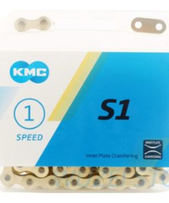 Cadena Kmc S1  Con Eslabón De Liberación Rápida 1 Velocidad