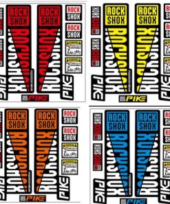 Pack Stickers Para Horquilla  Bicicleta Mtb Rock Shox Pike
