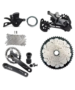 Transmisión 12 Velocidades Shimano Deore,Bielas, corona y Motor