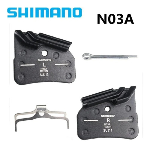 pastillas de freno shimano original 4 pistones disipador –