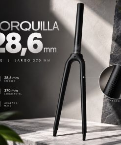 Horquilla Carbono Ruta Carretera 1-1/8 Ahead Tubo Recto
