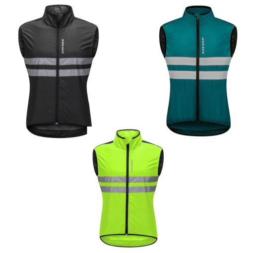 Cortavientos Chaqueta Ciclismo Impermeable Sin Mangas