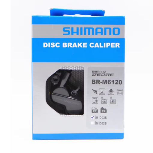 Caliper De Freno Shimano Deore M6120 4 Pistones más pastillas