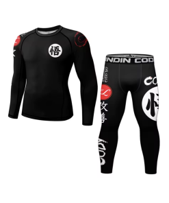Rashguard camiseta larga mas calzas Mma - JiuJitsu - Spandex
