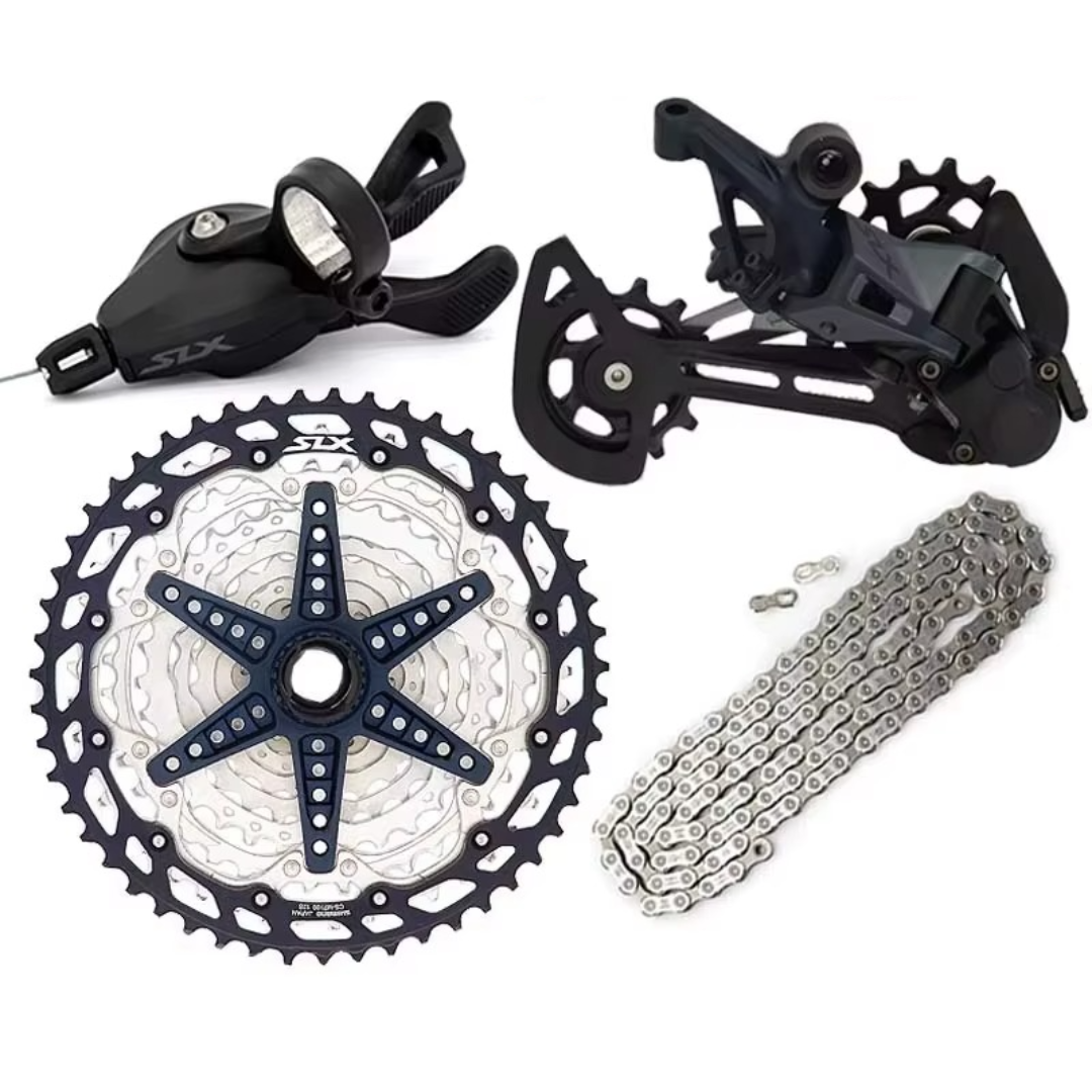 Transmisión 1×12 Velocidades Shimano Slx M7100 FULL Microspline