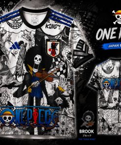 POLERAS ONE PIECE EDICI&Oacute;N JAP&Oacute;N - L, " Brook Soul King "