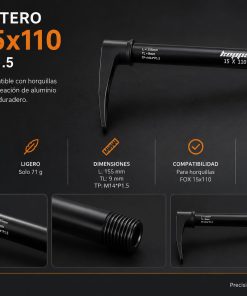 EJE PASANTE DELANTERO FOX 15x110 BOOST